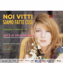 «NOI VITTI SIAMO FATTE COSI'» - Torino festeggia i 90 anni di un'icona del cinema
Film, incontri, reading, un'appendice fotografica alla Mole