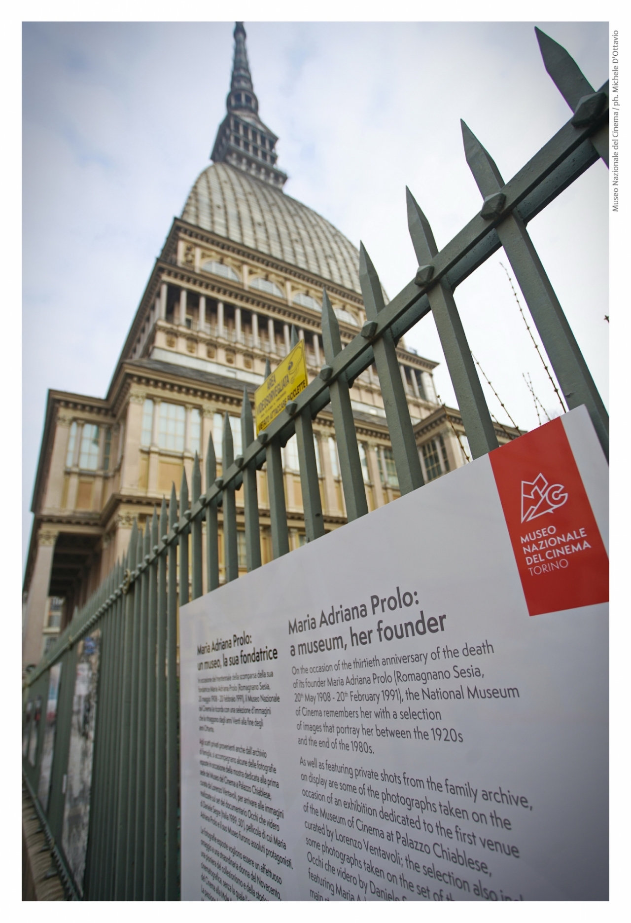 Maria Adriana Prolo a museum, her founder The National Museum of Cinema
