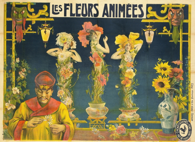 Les fleurs animées